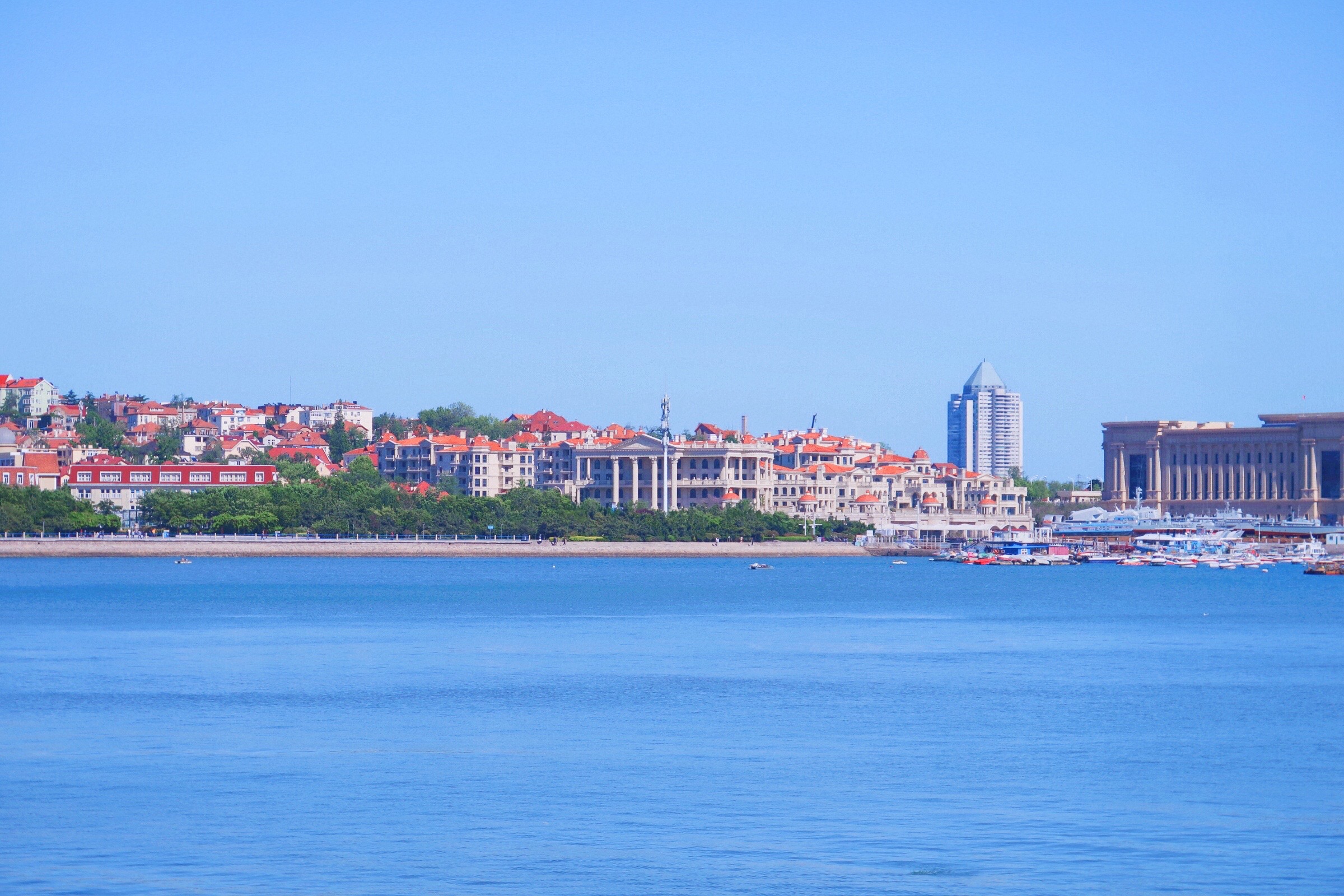 “真的很想和你去一趟浪漫的青岛看海”